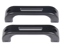 Interior Door Handles for Land Rover Defender 90 / 110 - Black Alloy - Pair (2004 - 2018)-Spoilers and Bodykits Australia
