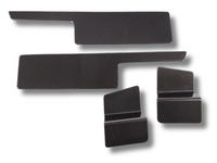 Interior Door Panel Trims x4 for Toyota FJ Cruiser - Carbon Fibre Look (2007 - 2021)-Spoilers and Bodykits Australia
