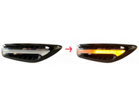 LED Sequential Side Indicator Lights for AU / BA / BF / FG Ford Falcon (Pair)-Spoilers and Bodykits Australia