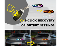 LED 3D RGB Tail Lights with Sequential Indicators for CJ Mitsubishi Lancer Sedan - Smoked Lens (2007 - 2018 Models) - Spoilers And Bodykits Australia
