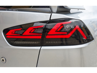 LED 3D RGB Tail Lights with Sequential Indicators for CJ Mitsubishi Lancer Sedan - Smoked Lens (2007 - 2018 Models) - Spoilers And Bodykits Australia