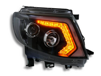 LED DRL Projector Head Lights for PX1 Ford Ranger (2011 - 2015) - Spoilers and Bodykits Australia