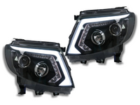 LED DRL Projector Head Lights for PX1 Ford Ranger (2011 - 2015) - Spoilers and Bodykits Australia