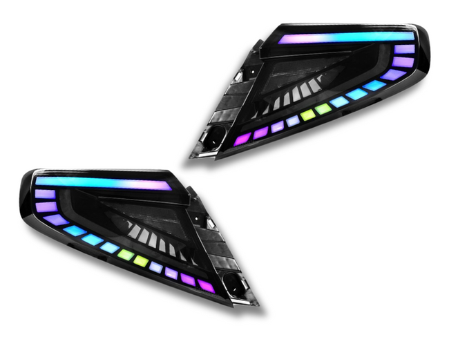 LED RGB Tail Lights with Sequential Indicators for Subaru WRX VB - Pair (2022 - 2025) - Spoilers And Bodykits Australia