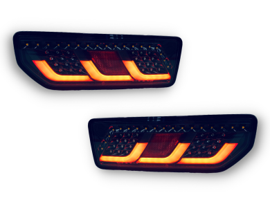 LED Tail Lights for Suzuki Jimny with Sequential Indicators - Smoked Lens (2018 - 2021 Models) - Spoilers And Bodykits Australia
