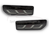LED Tail Lights for Suzuki Jimny with Sequential Indicators - Smoked Lens (2018 - 2021 Models) - Spoilers And Bodykits Australia