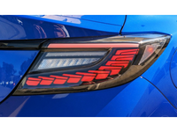 LED Tail Lights for Toyota 86  Subaru BRZ with Sequential Indicators - White-Black (2022+ Models)  - Spoilers And Bodykits Australia