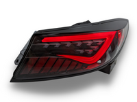 LED Tail Lights for Toyota 86  Subaru BRZ with Sequential Indicators & Red DRL Bar - Clear Lens (2022+ Models) - Spoilers And Bodykits Australia