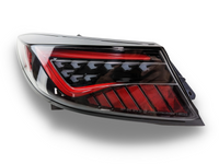 LED Tail Lights for Toyota 86  Subaru BRZ with Sequential Indicators & Red DRL Bar - Clear Lens (2022+ Models) - Spoilers And Bodykits Australia