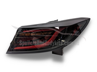 LED Tail Lights for Toyota 86  Subaru BRZ with Sequential Indicators & Red DRL Bar - Smoked Lens (2022+ Models) - Spoilers And Bodykits Australia
