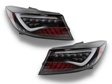 LED Tail Lights for Toyota 86 / Subaru BRZ with Sequential Indicators & White DRL Bar - Clear Lens (2022+ Models) - Spoilers And Bodykits Australia