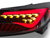 LED Tail Lights for Toyota 86 / Subaru BRZ with Sequential Indicators & White DRL Bar - Clear Lens (2022+ Models) - Spoilers And Bodykits Australia
