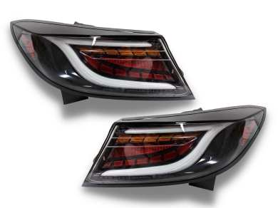 LED Tail Lights for Toyota 86 / Subaru BRZ with Sequential Indicators & White DRL Bar - Clear Lens (2022+ Models) - Spoilers And Bodykits Australia