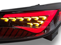 LED Tail Lights for Toyota 86 / Subaru BRZ with Sequential Indicators & White DRL Bar - Smoked Lens (2022+ Models) - Spoilers And Bodykits Australia