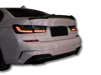 LED Tail Lights with Sequential Indicators for BMW 3 Series G20  G80 M3 330i  340i - ClearRed Lens - Pair (2019 - 2024) - Spoilers And Bodykits Australia