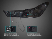 LED Tail Lights with Sequential Indicators for BMW 3 Series G20  G80 M3 330i  340i - ClearRed Lens - Pair (2019 - 2024) - Spoilers And Bodykits Australia