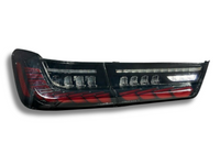 LED Tail Lights with Sequential Indicators for BMW 3 Series G20  G80 M3 330i  340i - Smoked Lens - Pair (2019 - 2024) - Spoilers And Bodykits Australia