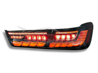 LED Tail Lights with Sequential Indicators for BMW 3 Series G20  G80 M3 330i  340i - Smoked Lens - Pair (2019 - 2024) - Spoilers And Bodykits Australia