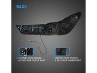 LED Tail Lights with Sequential Indicators for BMW 3 Series G20  G80 M3 330i  340i - Smoked Lens - Pair (2019 - 2024) - Spoilers And Bodykits Australia