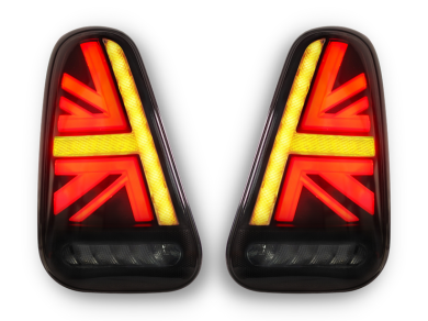 LED Tail Lights with Sequential Indicators for Mini Cooper Hatch - Smoked Lens (2001 - 2006 Models) - Spoilers And Bodykits Australia