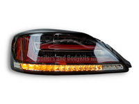 LED Tail Lights with Sequential Indicators for Nissan Silvia S15 200SX Spec R - Clear Black (1999 - 2002 Models) - Spoilers And Bodykits Australia