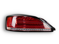 LED Tail Lights with Sequential Indicators for Nissan Silvia S15 200SX Spec R - Clear Red (1999 - 2002 Models)  - Spoilers And Bodykits Australia