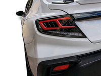 LED Tail Lights with Sequential Indicators for Subaru WRX VB - Red Bar & Clear Lens - Pair (2022 – 2023) - Spoilers And Bodykits Australia