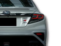 LED Tail Lights with Sequential Indicators for Subaru WRX VB - Red Bar & Clear Lens - Pair (2022 – 2023) - Spoilers And Bodykits Australia