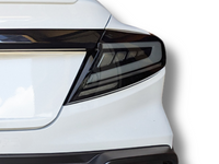 LED Tail Lights with Sequential Indicators for Subaru WRX VB - White DRL Bar / Tinted Lens - Pair (2022 - 2024)-Spoilers and Bodykits Australia
