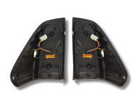 LED Tail Lights with Sequential Indicators for Toyota Hilux Revo / Rocco - Smoked Lens (05/2015 - 2020) - Spoilers And Bodykits Australia