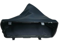 Leather Handbrake Cover & T-Bar Gear Shift Handle Boot Cover for FG / FGX Ford Falcon - Black (2008 - 2018)-Spoilers and Bodykits Australia