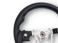 Leather Steering Wheel with Blue Stitching for Subaru Impreza G3 / WRX STI / RX (2008 - 2013) - Spoilers and Bodykits Australia