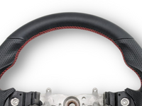 Leather Steering Wheel with Red Stitching for Subaru Impreza G3 / WRX STI / RX (2008 - 2013) - Spoilers and Bodykits Australia