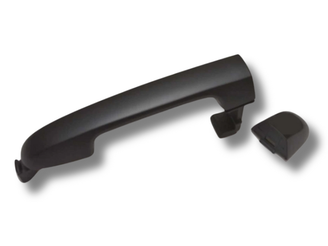 Left Front Door Handle without Key Hole for Hyundai i30 Hatchback - Black (2007 - 2012)-Spoilers and Bodykits Australia