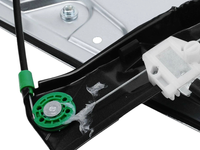 Left Front Window Regulator with Panel for Skoda Fabia 1.4L (2007 - 2014)-Spoilers and Bodykits Australia