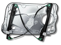 Left Front Window Regulator with Panel for Skoda Fabia 1.4L (2007 - 2014)-Spoilers and Bodykits Australia