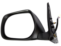 Left Passenger Side Door Mirror with Auto Fold & Heat Function for 150 Series Toyota Prado - 9 Pins (2013 - 2017)-Spoilers and Bodykits Australia