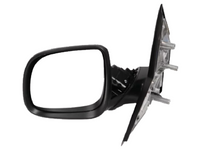 Left Passenger Side Door Mirror with Heating/Antenna Function for Volkswagen Transporter T6 - Black (07/2015 Onwards)-Spoilers and Bodykits Australia