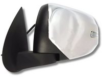 Left Passenger Side Door Mirror with Indicator for MQ Mitsubishi Triton - 7 Pins - Chrome (2015 Onwards)-Spoilers and Bodykits Australia