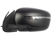 Left Passenger Side Door Mirror with Indicator for NP300 Nissan Navara D23 - Black - 5 Pins (2015 Onwards)-Spoilers and Bodykits Australia