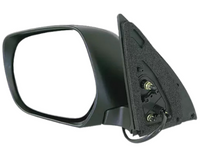 Left Passenger Side Door Mirror with Light for 150 Series Toyota Prado - Black (2009 - 2013)-Spoilers and Bodykits Australia