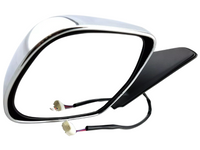 Left Passenger Side Electric Door Mirror for 100 Series Toyota Landcruiser - Chrome (1998 - 2007)-Spoilers and Bodykits Australia