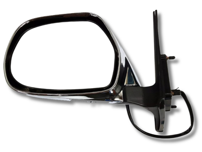 Left Passenger Side Electric Door Mirror for 100 Series Toyota Landcruiser - Chrome (1998 - 2007)-Spoilers and Bodykits Australia