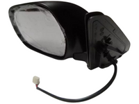 Left Passenger Side Electric Door Mirror for 120 Series Toyota Prado - Black (2002 - 2009)-Spoilers and Bodykits Australia