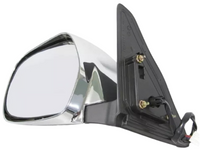 Left Passenger Side Electric Door Mirror for 120 Series Toyota Prado - Chrome (2002 - 2009)-Spoilers and Bodykits Australia