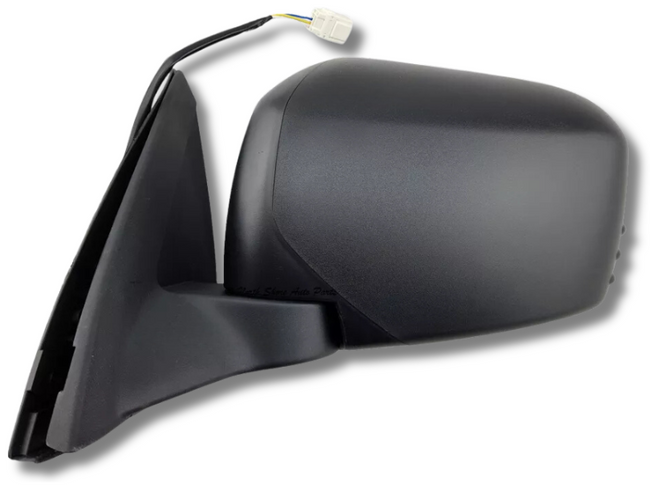Left Passenger Side Electric Door Mirror for ML / MN Mitsubishi Triton - Black (2006 - 2015)-Spoilers and Bodykits Australia