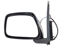 Left Passenger Side Electric Door Mirror for Nissan Pathfinder R51 - Black (2005 - 2013)-Spoilers and Bodykits Australia