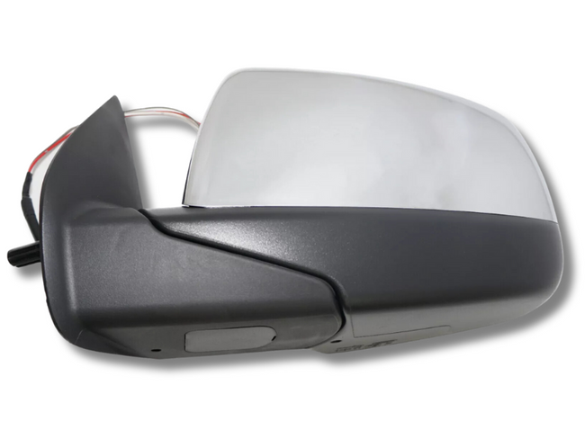 Left Passenger Side Electric Door Mirror for PJ / PK Ford Ranger - Chrome (2006 - 2011)-Spoilers and Bodykits Australia