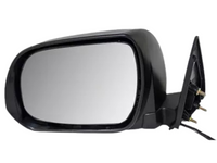 Left Passenger Side Electric Door Mirror for Toyota Kluger GSU40 / 45 - Chrome (2007 - 2010)-Spoilers and Bodykits Australia