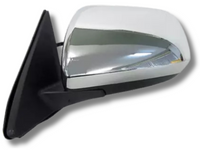 Left Passenger Side Electric Door Mirror for Toyota Kluger GSU40 / 45 - Chrome (2007 - 2010)-Spoilers and Bodykits Australia